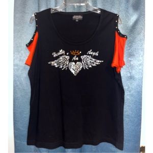 “Hardly An Angel” Sports Gallery Women’s XXL